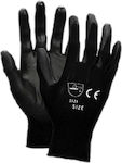 Eco-pro Gloves Work Black Polyurethane