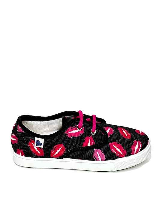 Meridian Παιδικά Sneakers Μαύρα