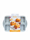 Decora Φόρμα Ζαχαροπλαστικής για Cupcakes/Muffins από Αλουμίνιο 8 Θέσεων