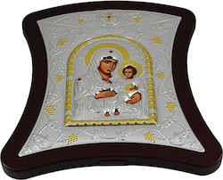 Mertzios.gr Heiligenikone der Panagia von Jerusalem Silber 25x28cm Mertzios.gr Heiligenikone der Panagia von Jerusalem Silber 25x28cm