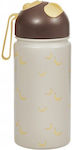 OYOY Kinder Trinkflasche Thermos Aluminium Beige