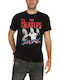Amplified Tricou Negru Bumbac