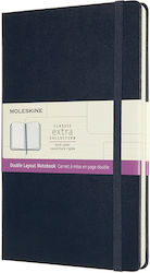 Moleskine Notebook with Elastic Blue