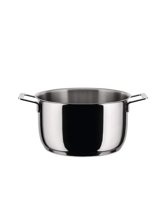 Alessi Stainless Steel Stockpot 24cm