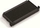 Trodat Round Self-Inking Text Stamp in Greek Language with Black Ink