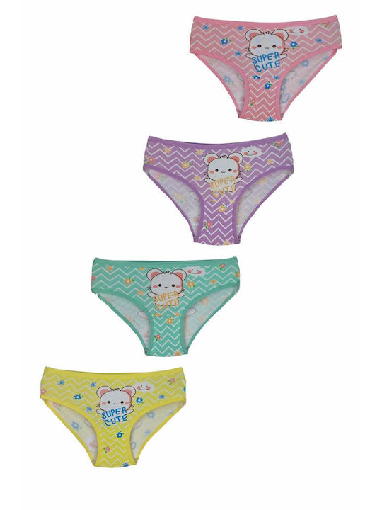 Senses Kids Briefs Set Multicolored 4pcs