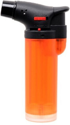 Atomic Αναπτήρας Flamme Winddicht mit Jet-Flamme in Orange Farbe