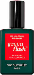 Manucurist Green Flash Полутраен Лак За Нокти Ч...