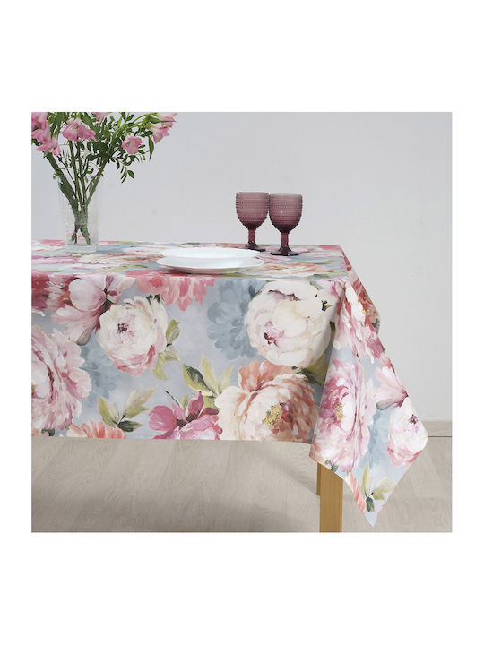 Dimeco Tablecloth Cotton Grey 135x180cm