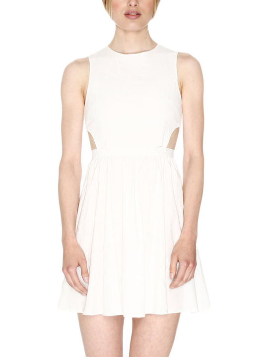 Sommer Mini Hemdkleid Beiges
