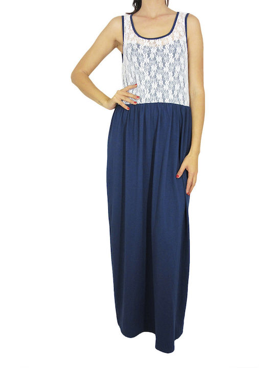 Migle + Me Maxi Dress Blue