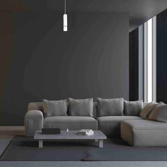 Eko Light Vidar Hängelampe Weiß 90cm