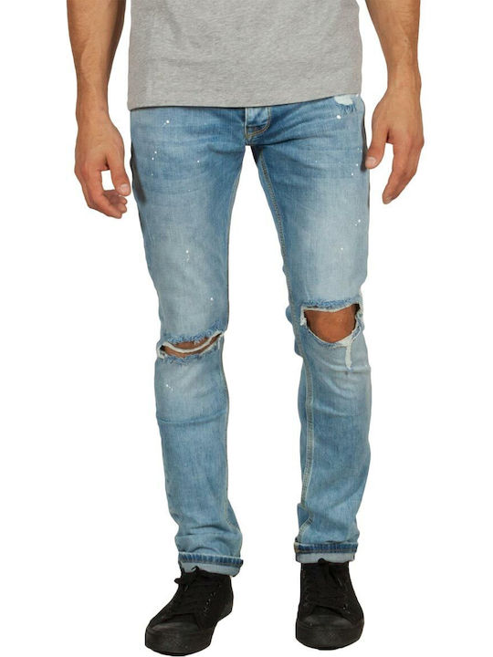 Young & Rich Trousers Light Blue