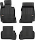 Frogum Set of Front and Rear Mats 4pcs Tray Type for Mercedes-Benz C Class 2021-2021 Gray