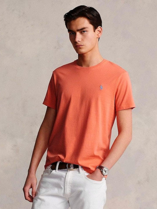 Ralph Lauren Herren T-Shirt Kurzarm Orange