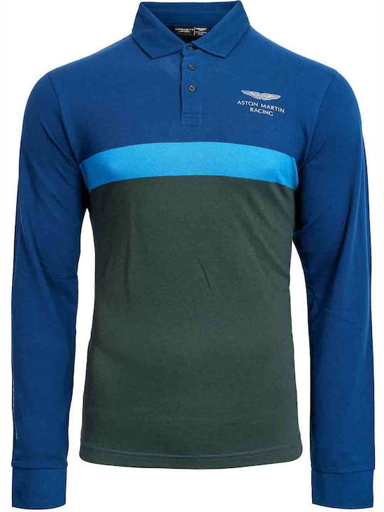 Polo Μπλούζα Μακρυμάνικη Blue