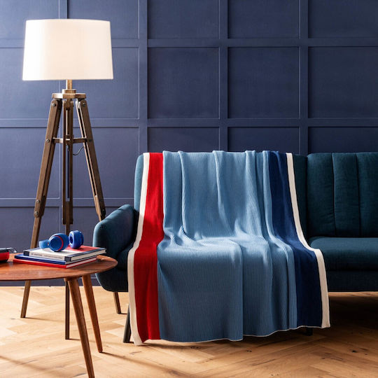 Tommy Hilfiger Newport Πολυθρόνας Π130xΜ170cm Γαλάζιο