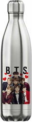 Koupakoupa Bts Hearts Metal Thermos Bottle Stai...