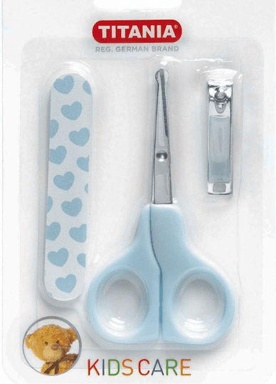 Titania Baby Nail Care Set Beige 3 Pieces