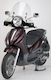 Fabbri Transparent Visor Мотоциклет за Piaggio Beverly 500 2075/E-X