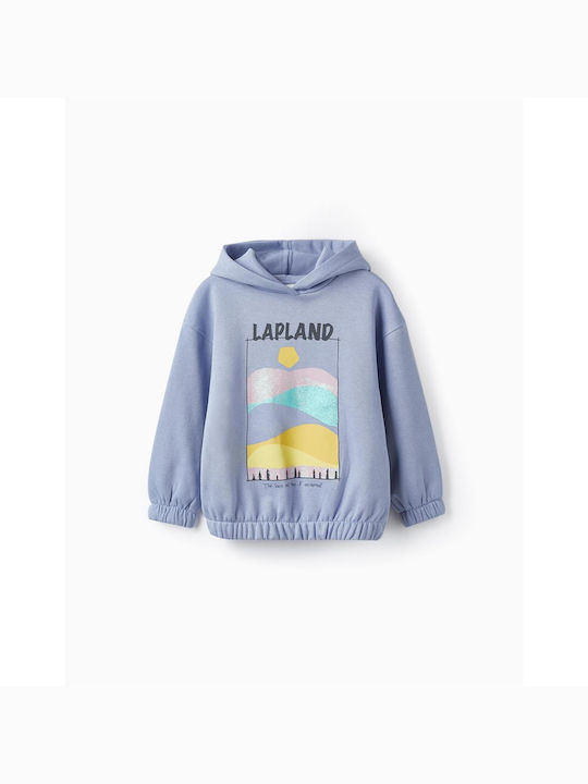 Zippy Kinder Sweatshirt mit Kapuze Blue