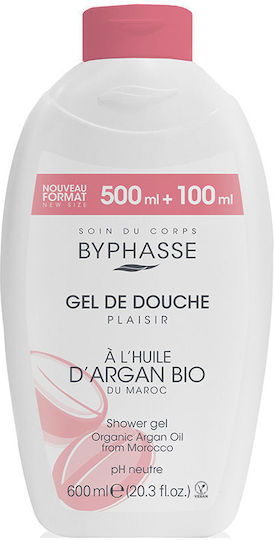 Byphasse Plaisir Bubble Bath in Gel & Scent Argan 600ml