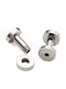 Amalfi Accessories Stretching Ohrring aus Silberstahl