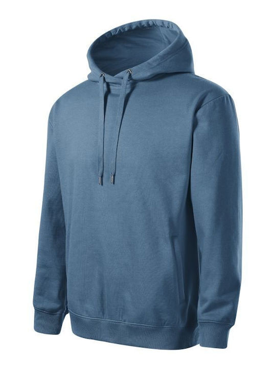 Malfini Werbe-Hoodie in Blau Farbe