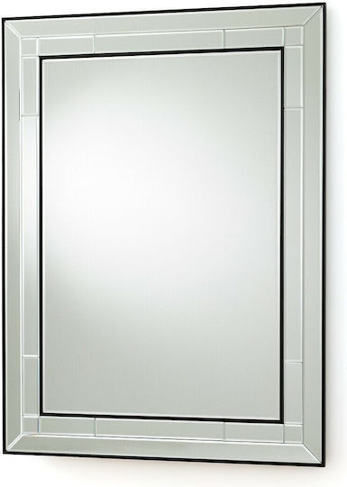 La Redoute Interieurs Oglindă de Perete cu Negru Ramă din Lemn 90x132cm 1buc