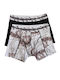 Herren Boxershorts Mehrfarbig mit Mustern 2Packung