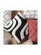 Decorative Pillow Case L-c Mirade 100% Cotton Black 40x40cm
