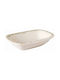 By Bone Tessera Serving Bowl made of Porcelain Beige 12x8cm 24pcs