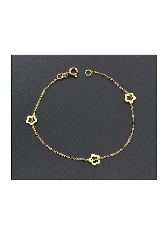 Damen Armband aus Gold 9K