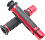 Motorcycle Grips in Red Colour