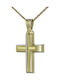 Triantos Men's Gold Cross 14K