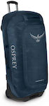 Osprey Large Travel Suitcase Fabric Venturi Blue with 4 Wheels