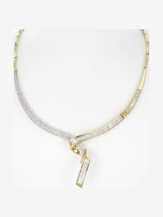 Mertzios.gr Charm aus Gold 14K mit Zirkon