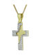 Triantos Women's Gold Cross 14K