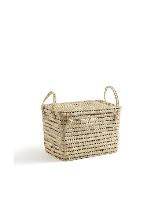 La Redoute Interieurs Декоративна куфар Wooden Beige 48x33x31бр