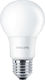 Philips Socket LED Bulb 8W 100mm for Socket E27 and Shape A60 Natural White 806lm