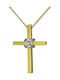 Triantos Women's Gold Cross 14K