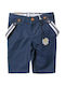 Kinder-Shorts/Bermudas Stoff Rot