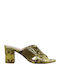 Damen Sandalen in Grün Farbe