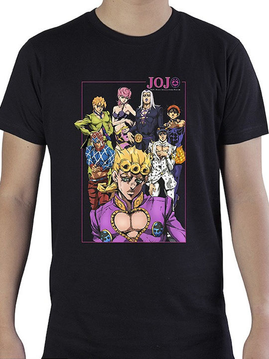 Abysse Jojo's Bizarre Adventure T-shirt Black Cotton