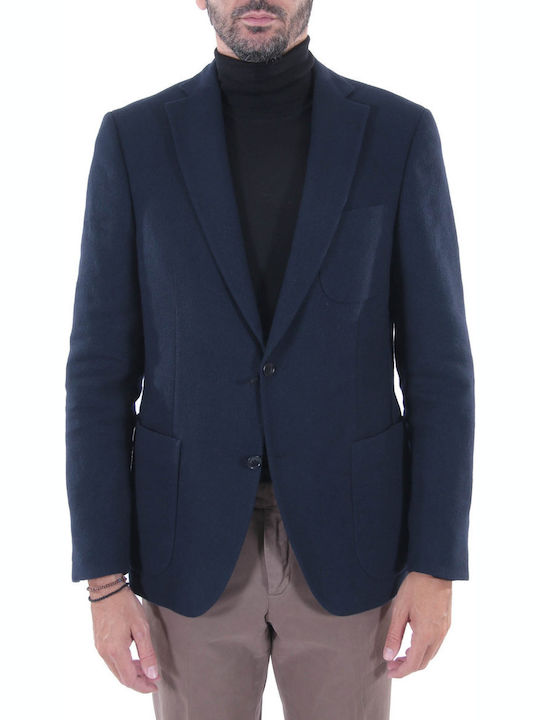 Tom Frank Men's Winter Suit Jacket Blue