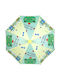 Kids Curved Handle Umbrella Green