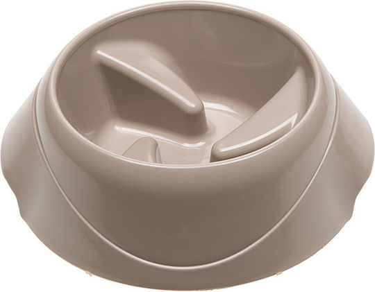 Ferplast Magnus Plastic Bowl Food & Water Slow Feeder for Dog with Base 500ml 21.7cm (Various Colors)