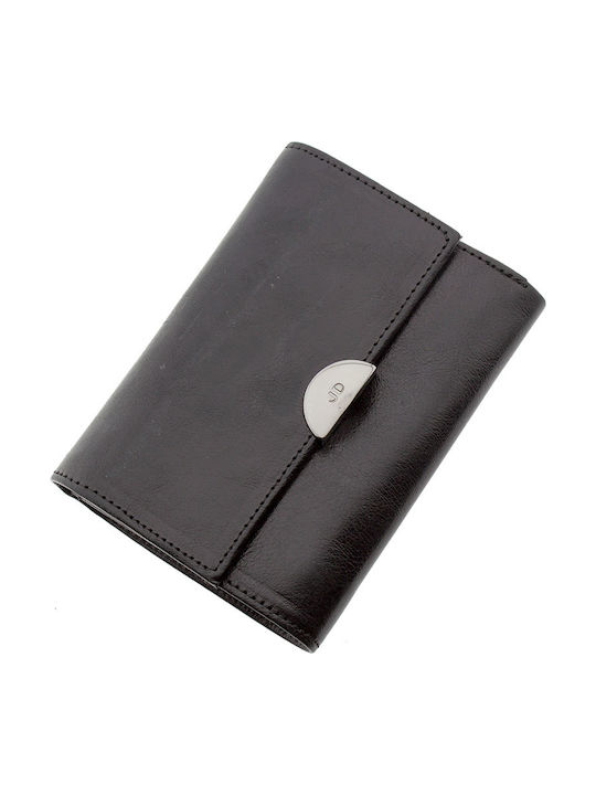 ModaBorsa Large Leather Women's Wallet Black