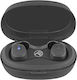 Tellur Mood In ear Bluetooth хендсфри Слушалки с Кутийка за Зареждане Черен