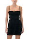 Sommer Mini Abend Damenkleid Schwarz